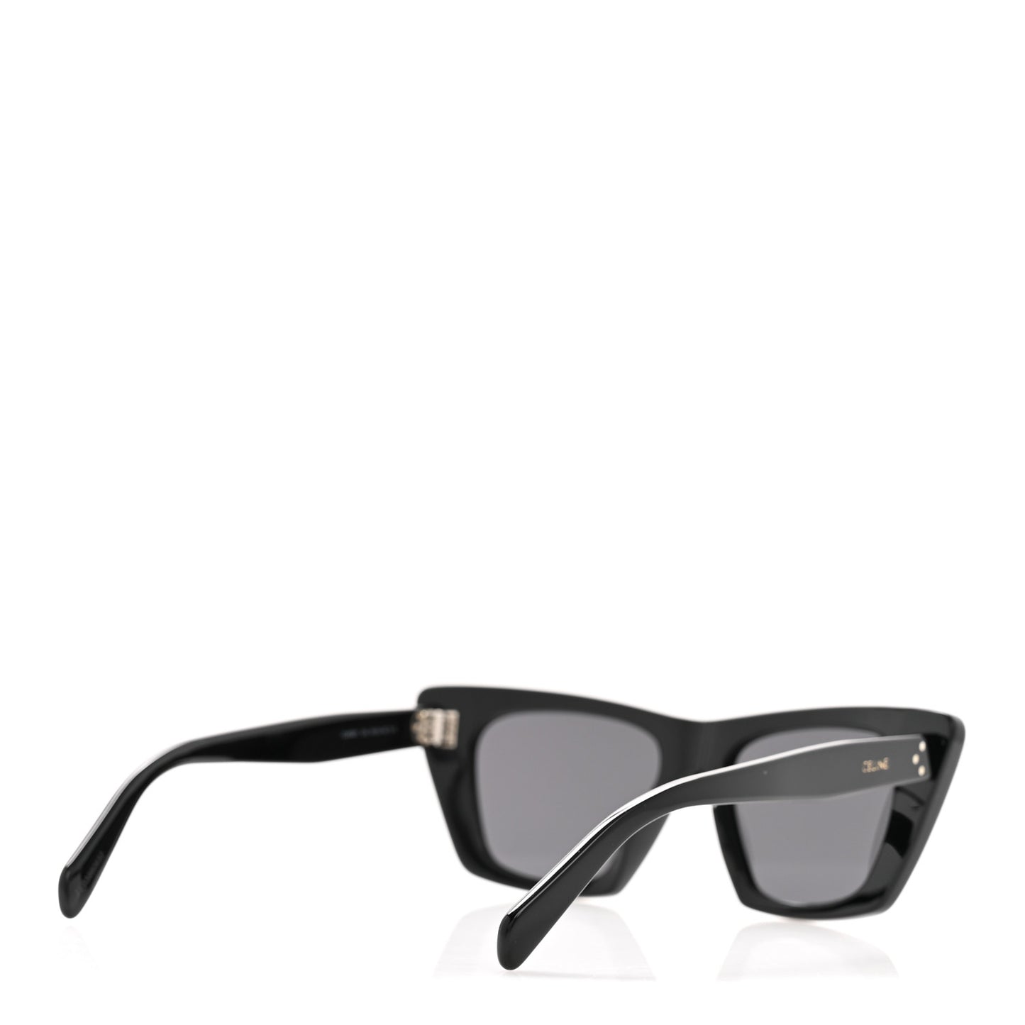 Acetate Cat Eye Sunglasses CL40187I Black