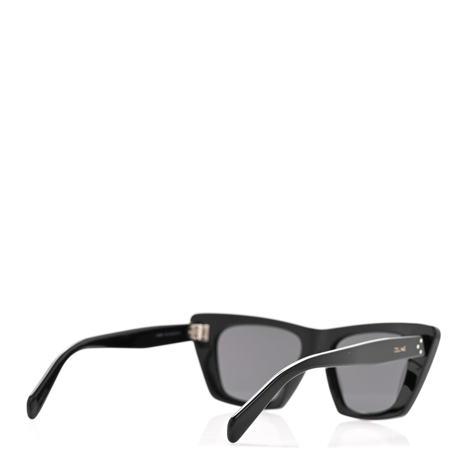 Celine Acetate Cat Eye Sunglasses CL40187I Black 4 of 8