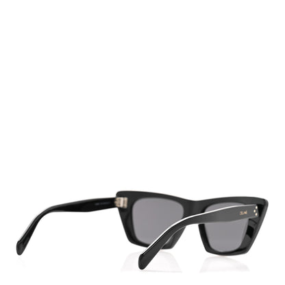 Celine Acetate Cat Eye Sunglasses CL40187I Black 4 of 8