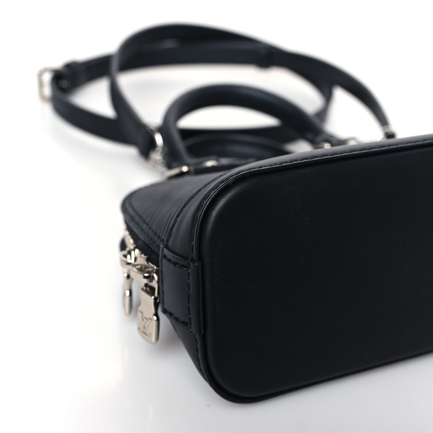 Louis Vuitton Epi Alma Nano Black 7 of 8