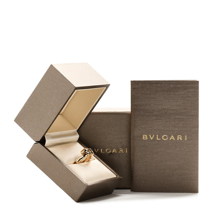 Bulgari 18K Yellow Gold Serpenti Viper Ring L 5 of 5