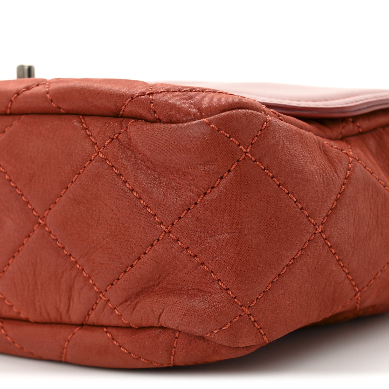 Chanel Iridescent Calfskin Medium In the Mix Flap Red 10 of 10