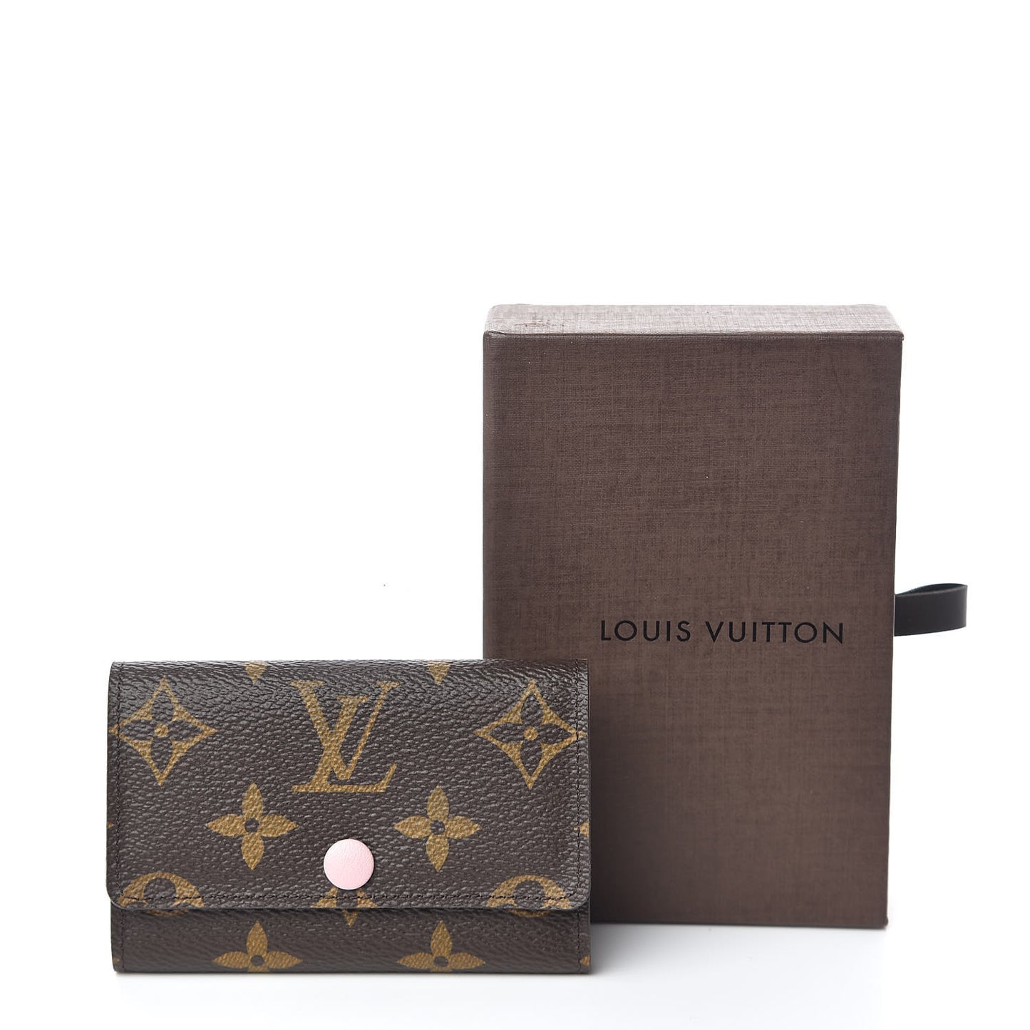 Monogram Multicles 6 Key Holder Rose Ballerine