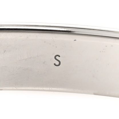 Louis Vuitton Palladium Monogram Nanogram Cuff S Silver 7 of 7
