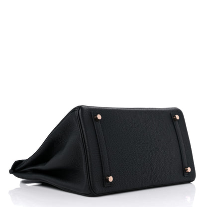 Hermes Togo Birkin 30 Black 4 of 10
