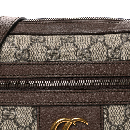 Gucci GG Supreme Monogram Web Small Ophidia Messenger Bag Brown 7 of 9