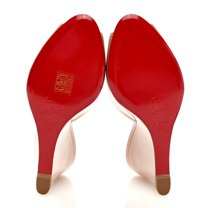 Christian Louboutin Patent Me Dolly Zeppa 85 Sandals 39 Nude 5 of 7