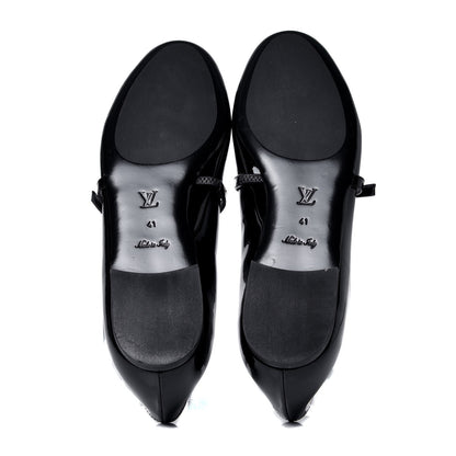 Louis Vuitton Patent Uniformes Ballet Flats 41 Black 5 of 6