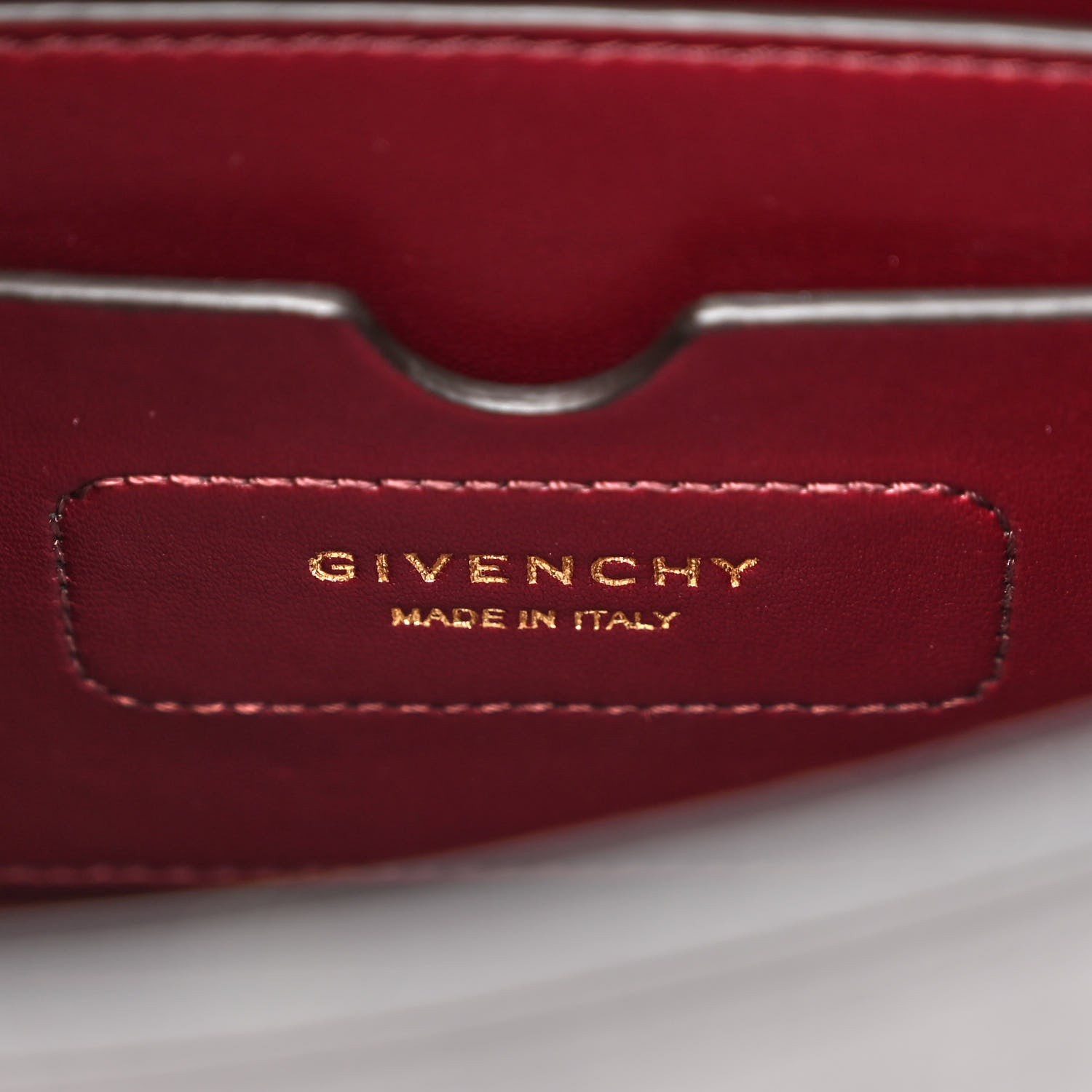 Givenchy Calfskin Crocodile Embossed Medium Eden Storm Grey 7 of 15