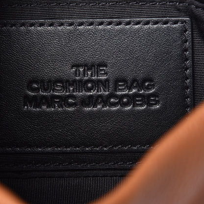 Marc Jacobs Calfskin Mini Cushion Bag Brown 6 of 10