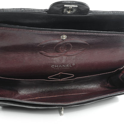 Chanel Lambskin Quilted Medium Double Flap Bag Black 5 of 7