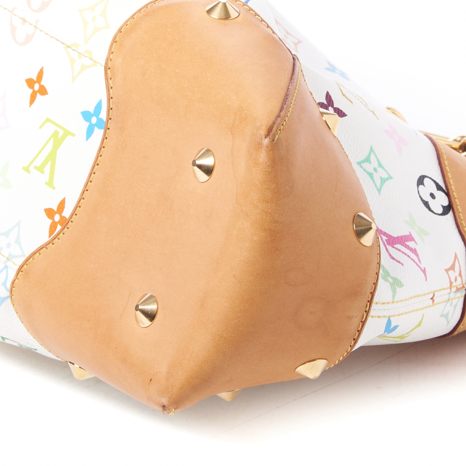 Louis Vuitton Monogram Multicolor Judy GM White 4 of 8