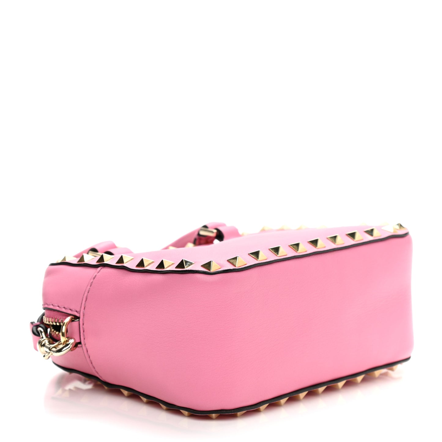 Vitello Mini Rockstud Convertible Satchel Ninphea