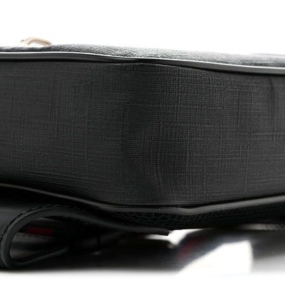 Gucci Soft GG Supreme Monogram Web Belt Bag Black Grey 9 of 10