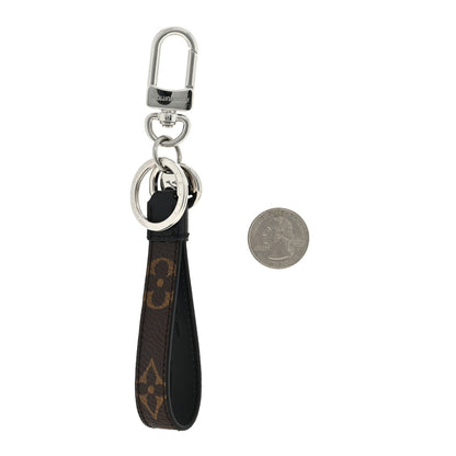 Louis Vuitton Monogram Slim Dragonne Bag Charm Key Holder 2 of 3