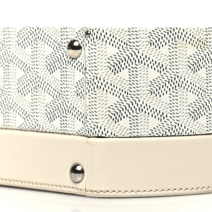 Goyard Goyardine Alto Hatbox White 9 of 10