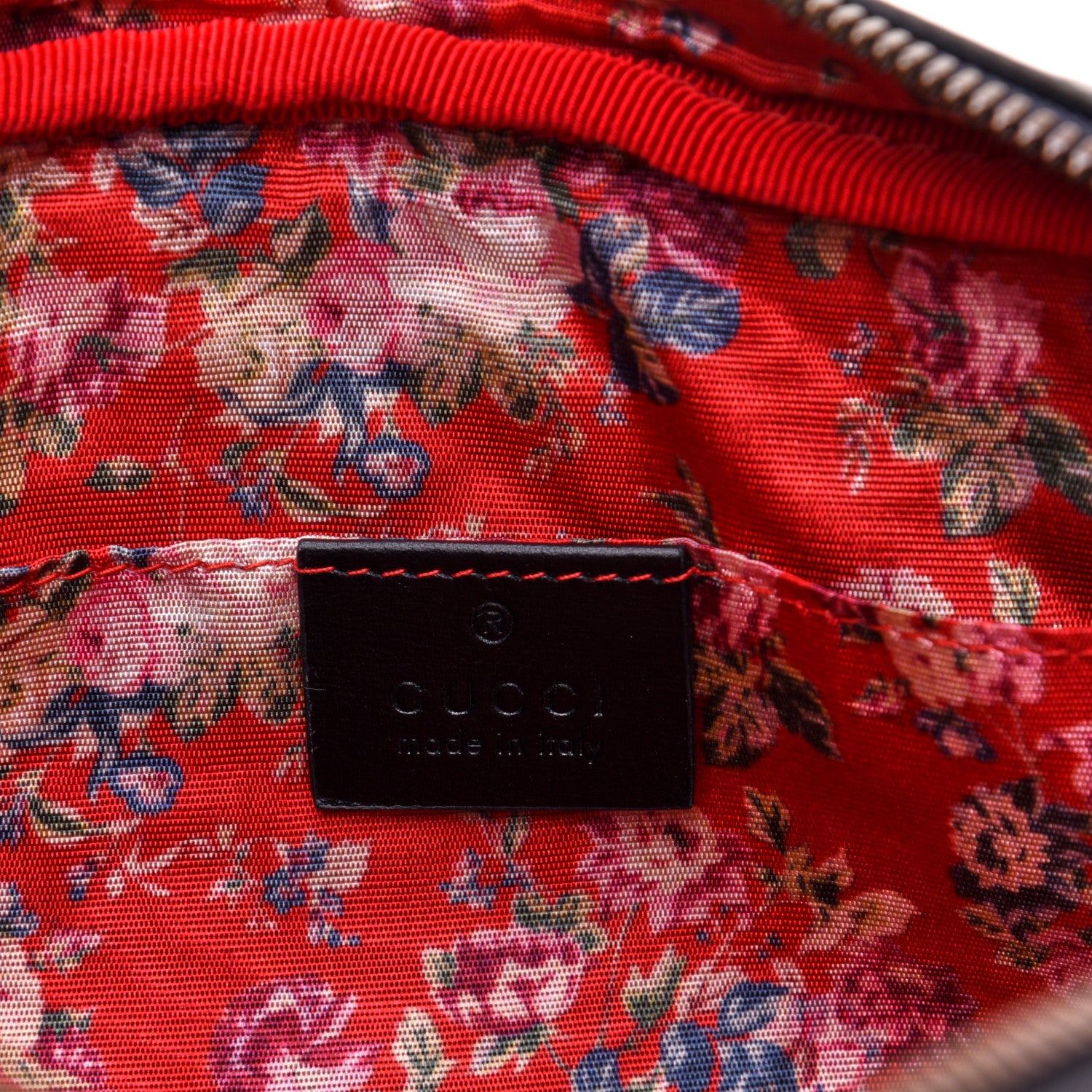 Gucci Calfskin Web Trapuntata Small GG Shoulder Bag Black 8 of 11