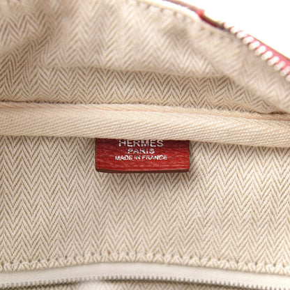 Hermes Taurillon Clemence Victoria II 35 Rouge Garance 10 of 11