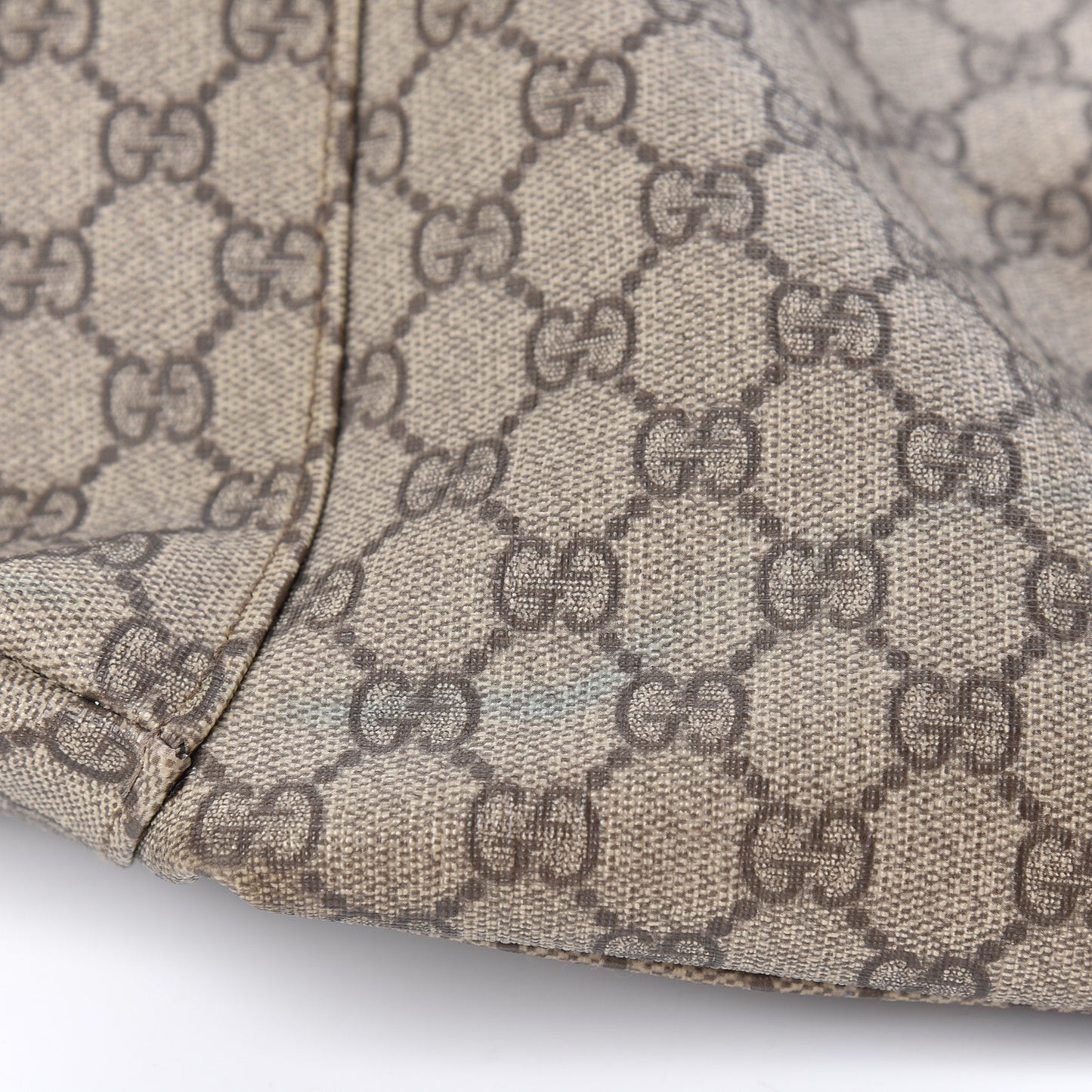 GG Plus Monogram Messenger Diaper Bag Dark Brown