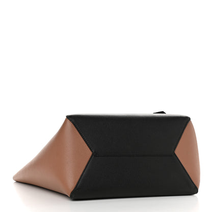 Louis Vuitton Calfskin Lockme Cabas Bois de Rose Black 4 of 12