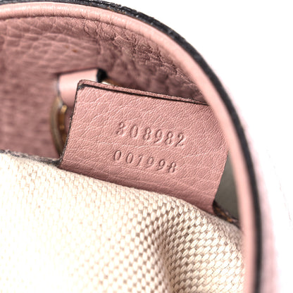 Gucci Pebbled Calfskin Medium Soho Chain Shoulder Bag Dark Cipria 7 of 23
