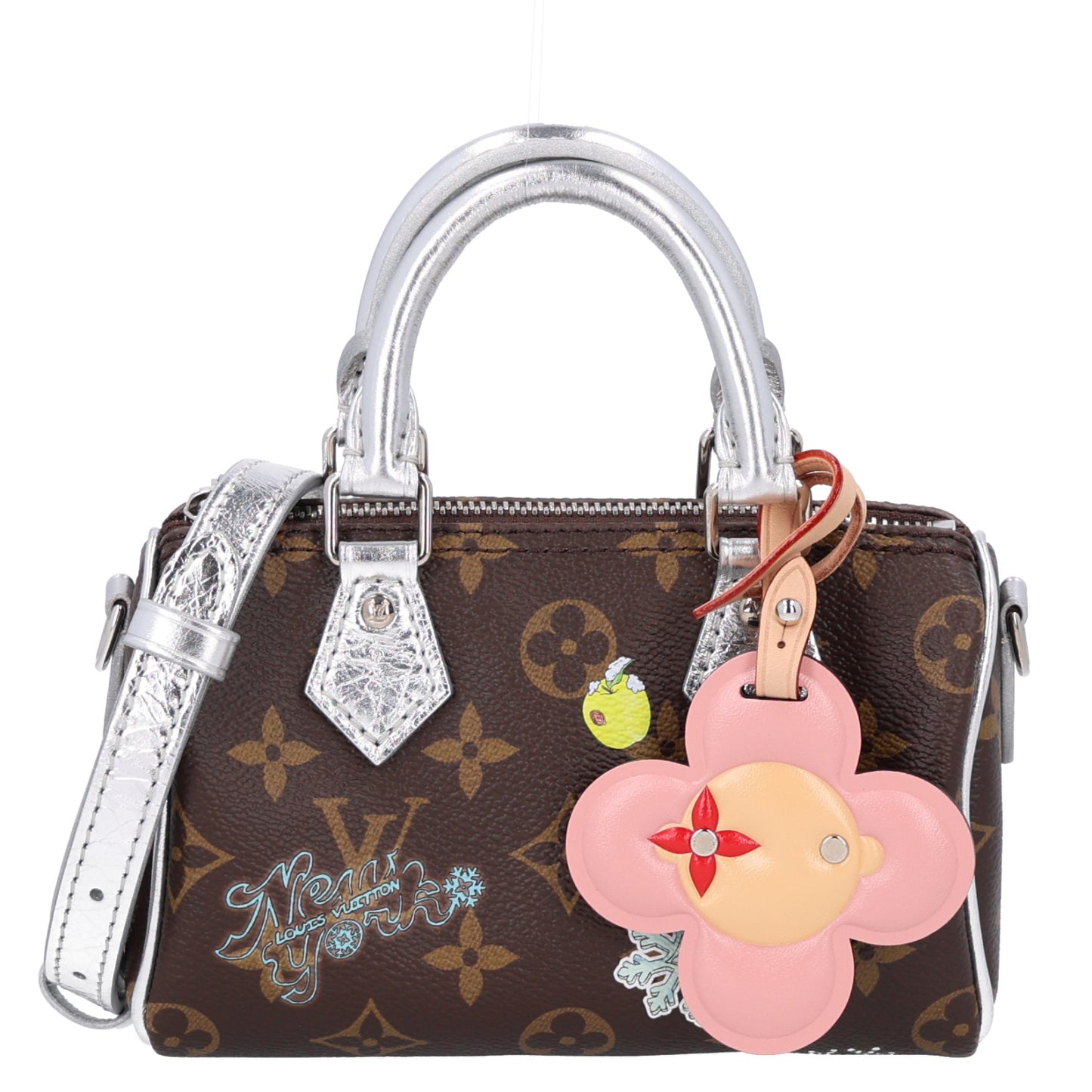 Monogram 57th Street NYC Nano Speedy Silver