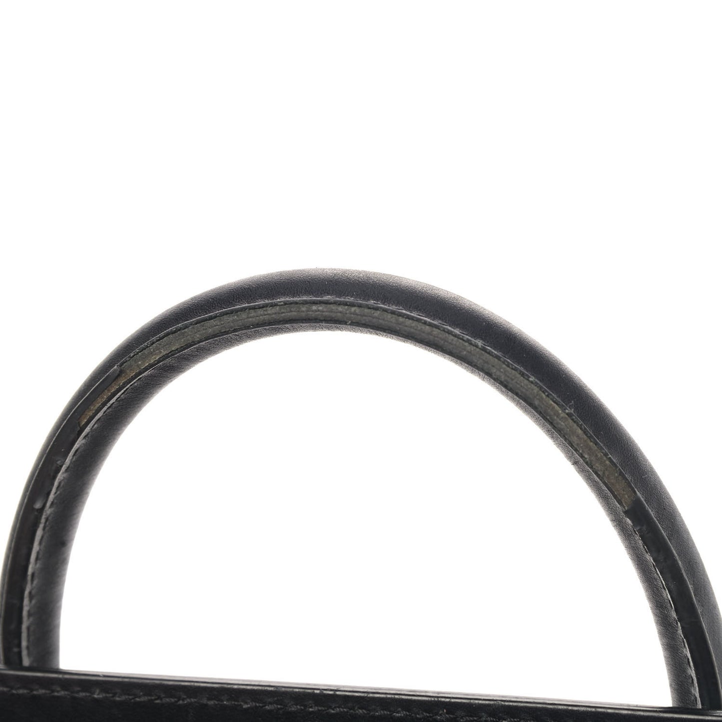 Smooth Drummed Calfskin Nano Tri-Color Luggage Stone