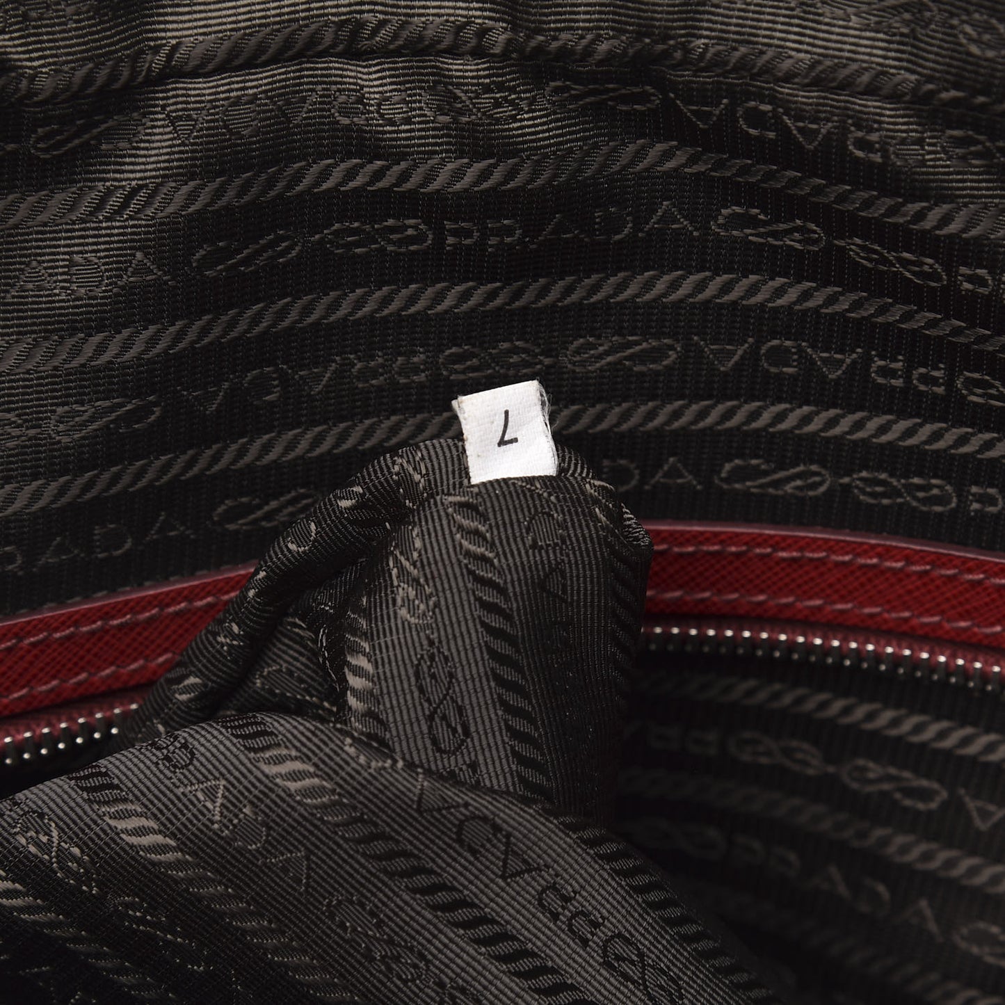 Saffiano Travel Briefcase Rubino