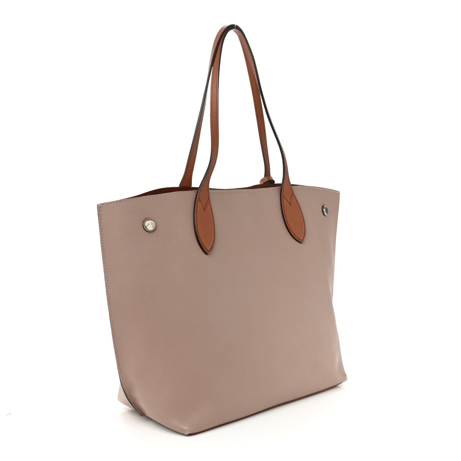 Louis Vuitton Calfskin Lockme Go Tote Vison 3 of 16