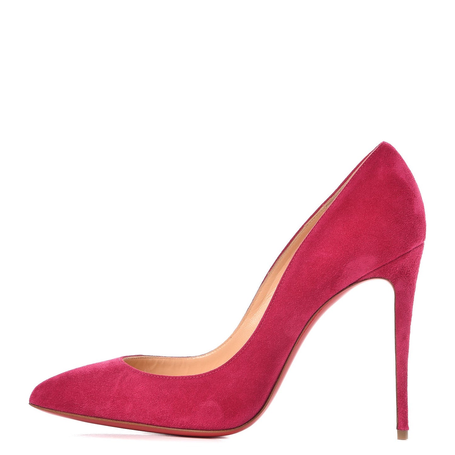 Veau Velours Pigalle Follies 100 Pumps 38.5 Rosa