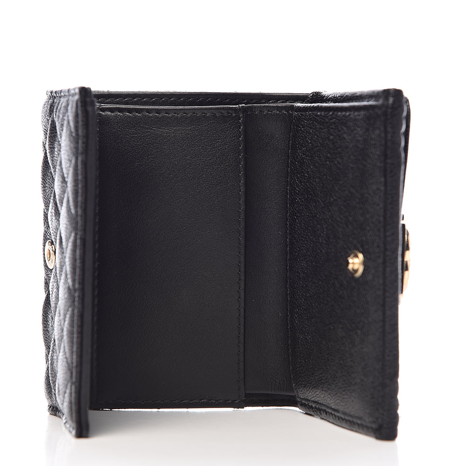 Chanel Caviar Quilted Small Boy Flap Wallet Black 5 of 8