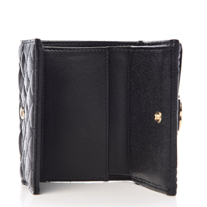 Chanel Caviar Quilted Small Boy Flap Wallet Black 5 of 8