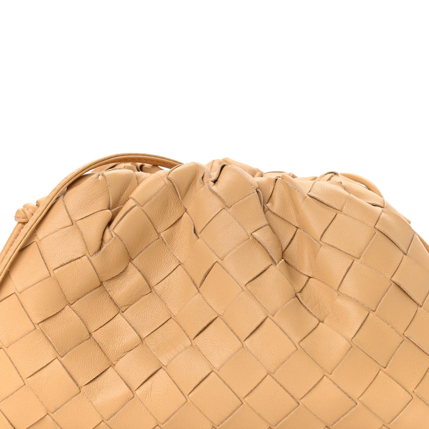 Bottega Veneta Nappa Intrecciato The Mini Pouch Almond 7 of 9