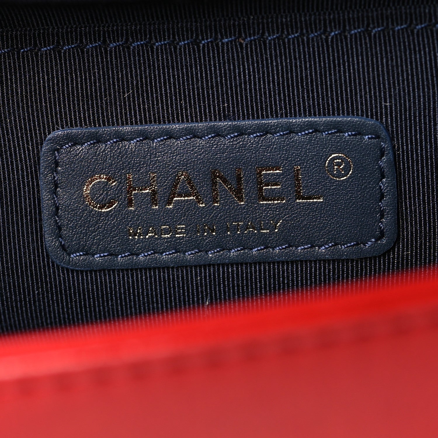 Chanel Velvet Plaid Tartan Quilted Medium Boy Flap Red 6 of 11