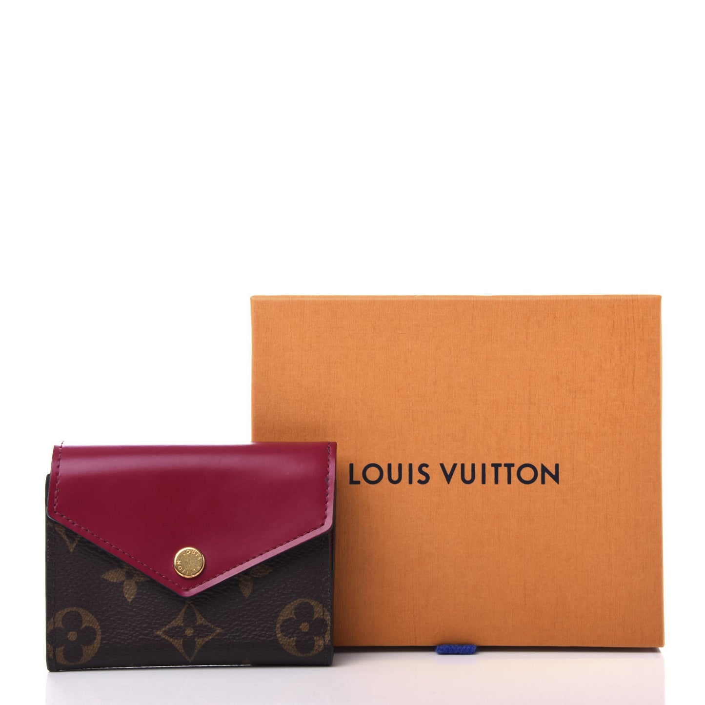Monogram Zoe Wallet Fuchsia