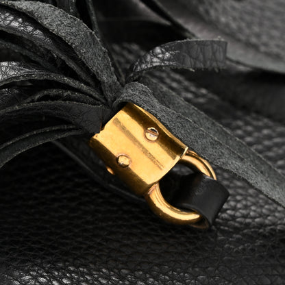Gucci Pebbled Calfskin Medium Soho Chain Shoulder Bag Black 12 of 13
