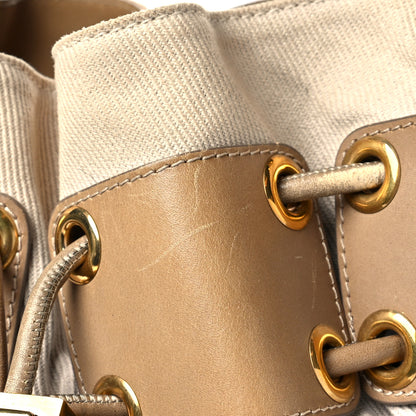 Burberry Canvas Mega Nova Check Large Warrior Tote Beige 14 of 15