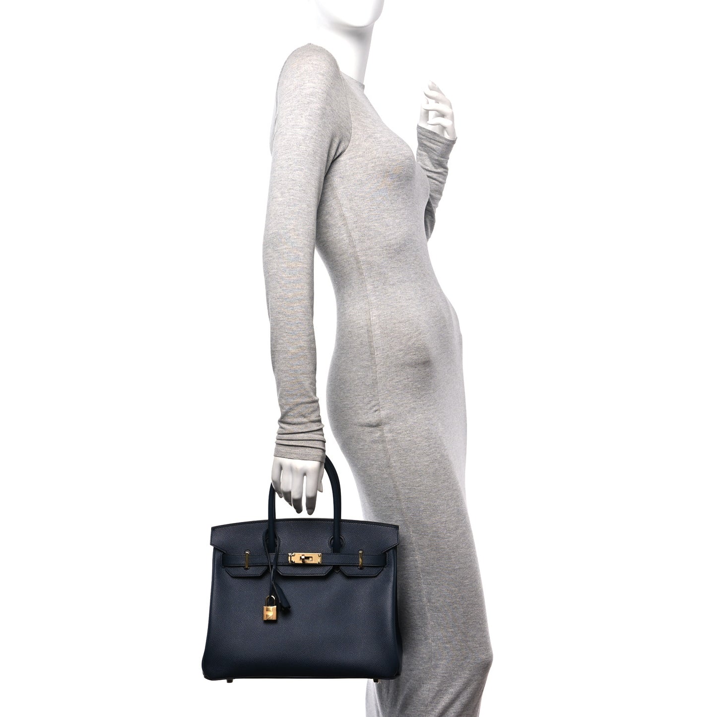 Epsom Birkin 30 Bleu Indigo