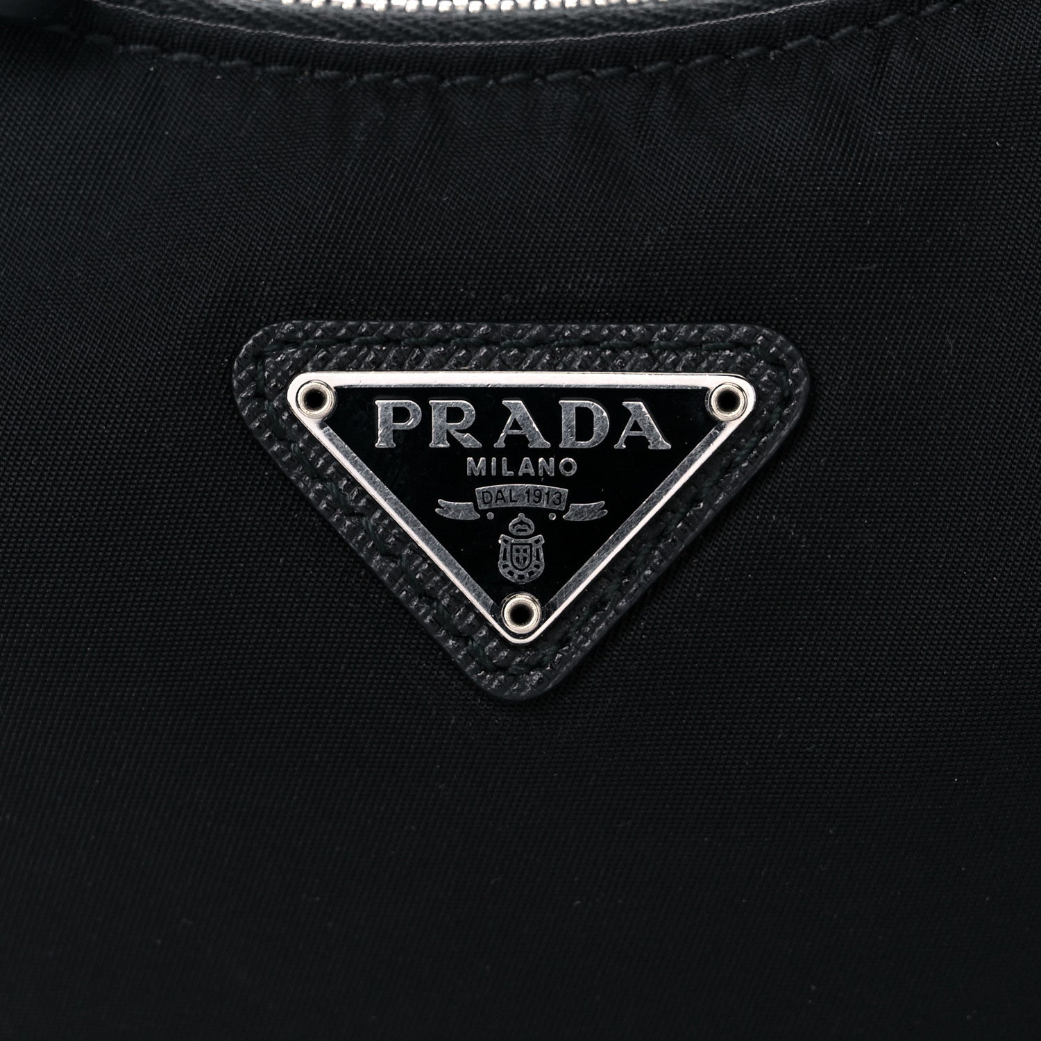 Prada Nylon Re-Edition 2005 Shoulder Bag Black 12 of 12