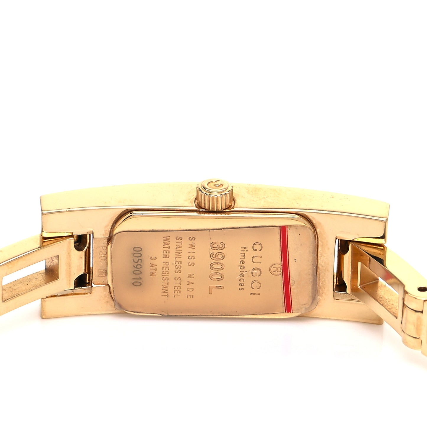 Stainless Steel 12mm 3900L Quartz Watch Gold