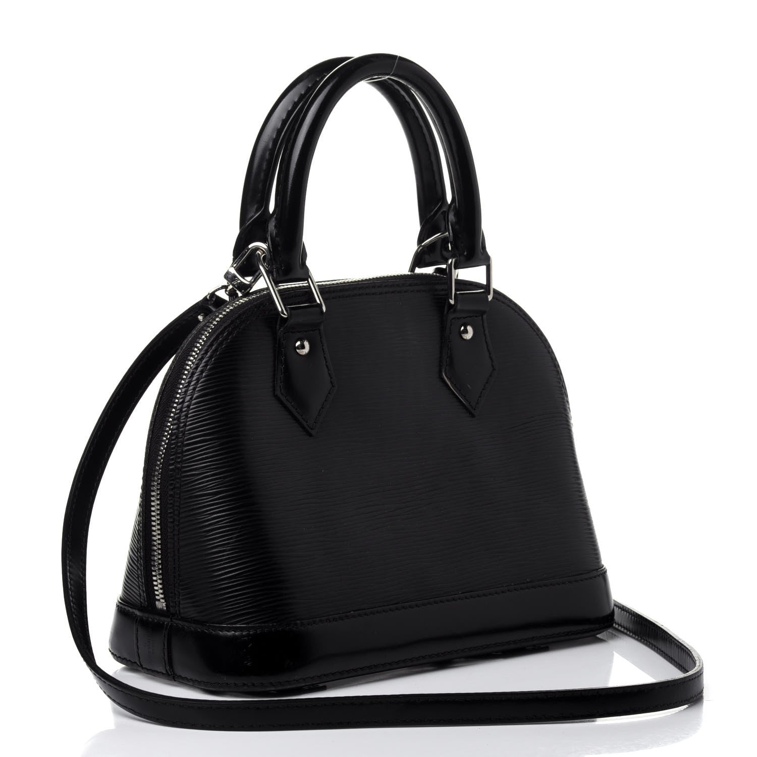 Louis Vuitton Epi Alma BB Black 2 of 5