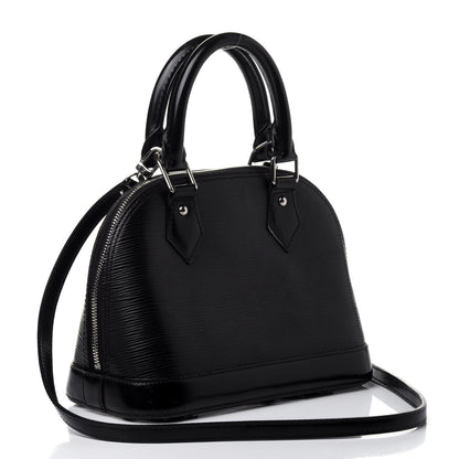 Louis Vuitton Epi Alma BB Black 2 of 5