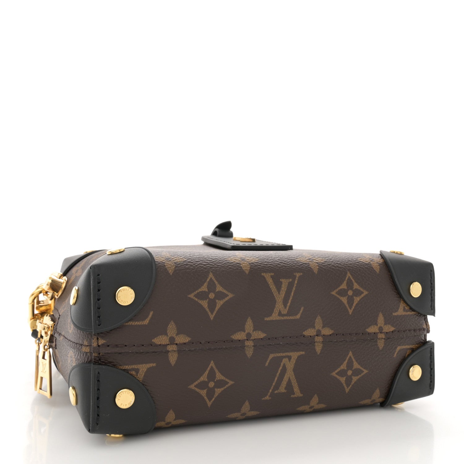 Louis Vuitton Monogram Petite Malle Souple Black 4 of 9
