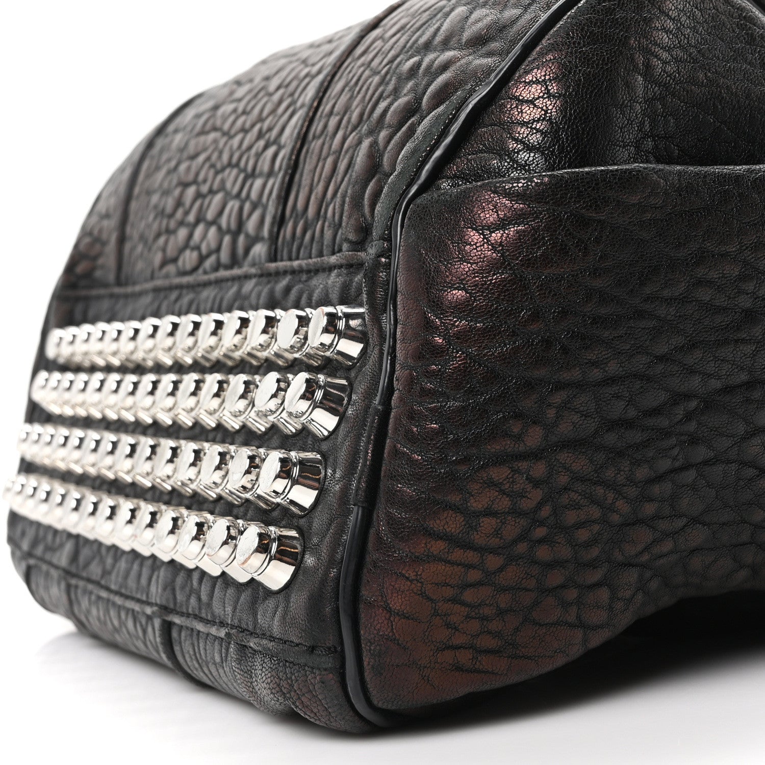 Alexander Wang Pebbled Lambskin Rockie Bronze Rhodium Hardware 17 of 17