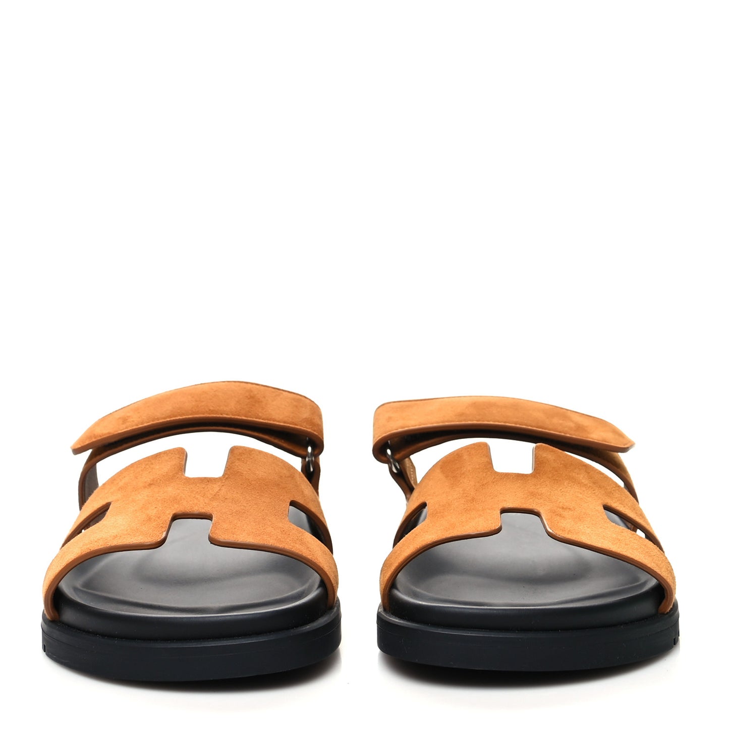 Suede Goatskin Womens Chypre Sandals 39 Naturel