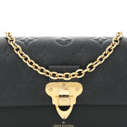 Louis Vuitton Empreinte Vavin Chain Wallet Black 7 of 9