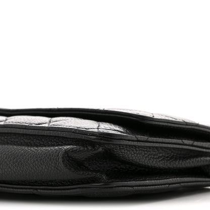 Chanel Caviar Quilted Wallet on Chain WOC Black 11 of 14