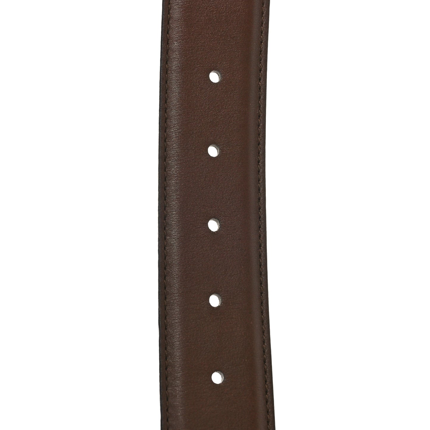 Calfskin Interlocking G 37mm Belt 70 28 Nut Brown