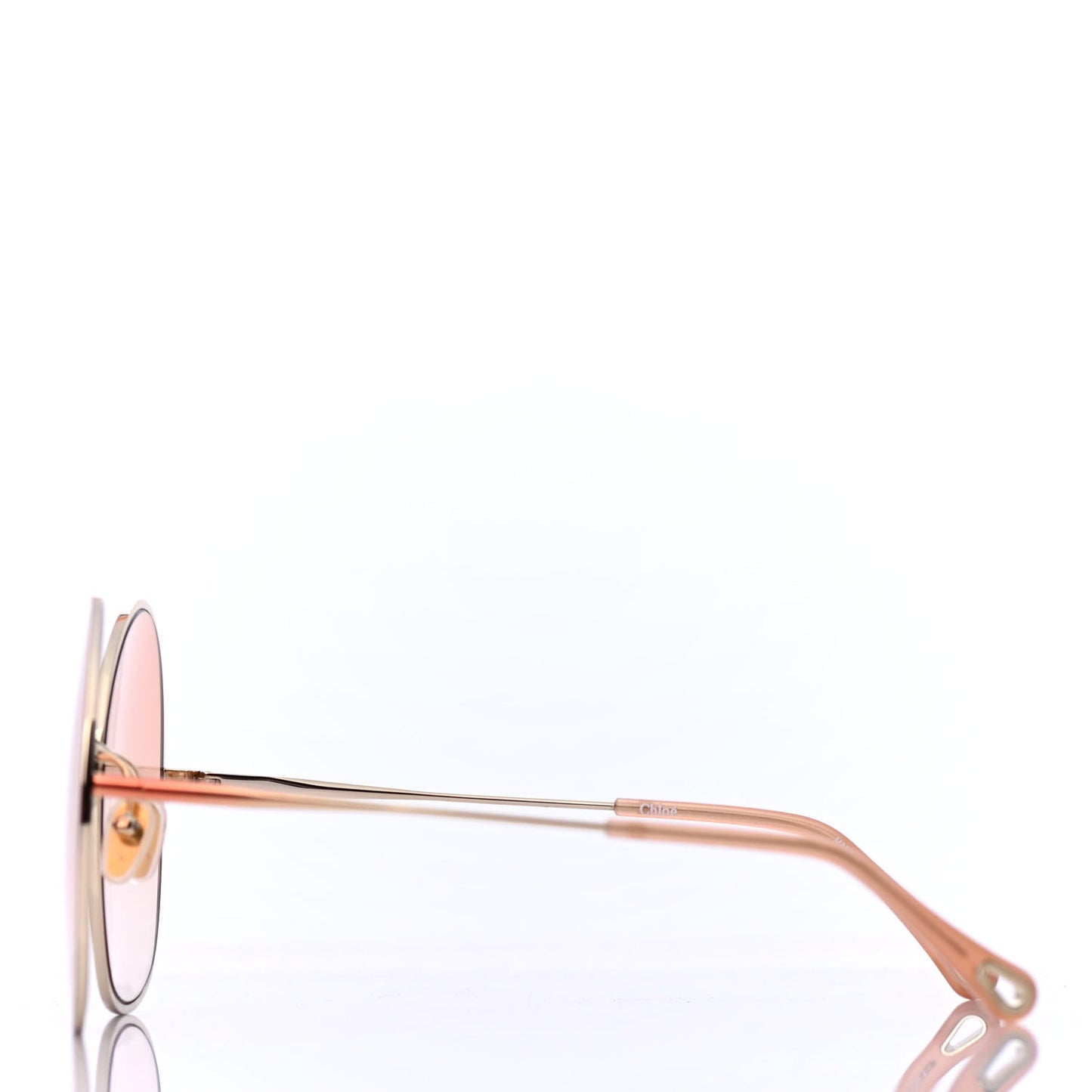 Metal Irene Oval Sunglasses CH0014S Pink