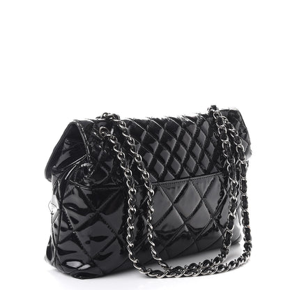 Chanel Vinyl Quilted In the Business Flap Bag Black 3 of 11